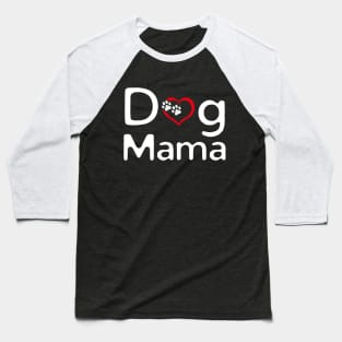 Dog Mama Baseball T-Shirt